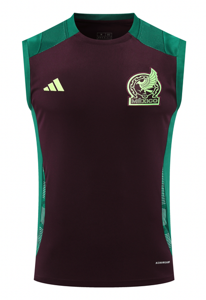 Mexico 2024 Men's Bordeaux Training Tank Top
