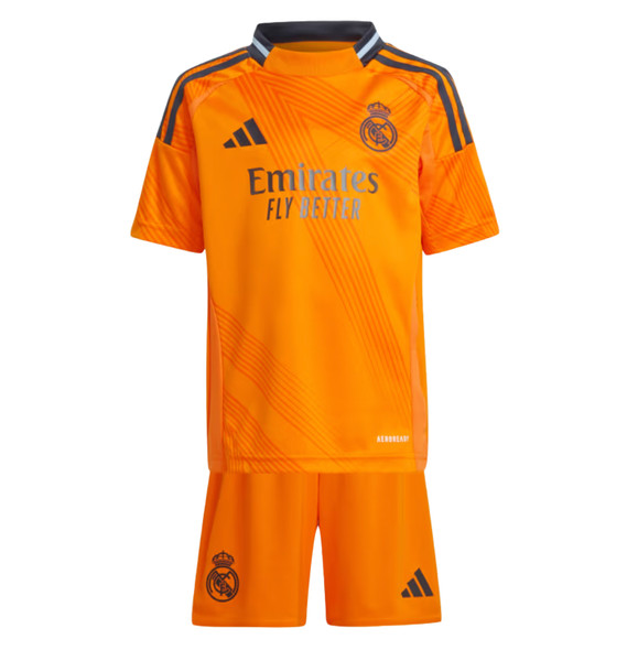Real Madrid 24/25 Kid's Away Shirt and Shorts