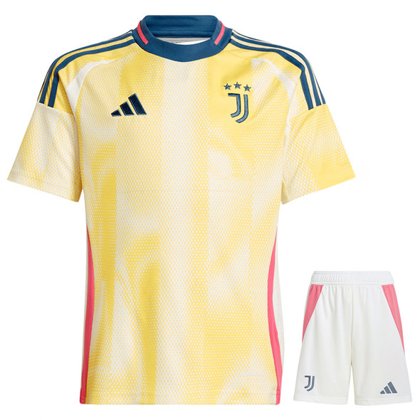 Juventus 24/25 Kid's Away Shirt and Shorts