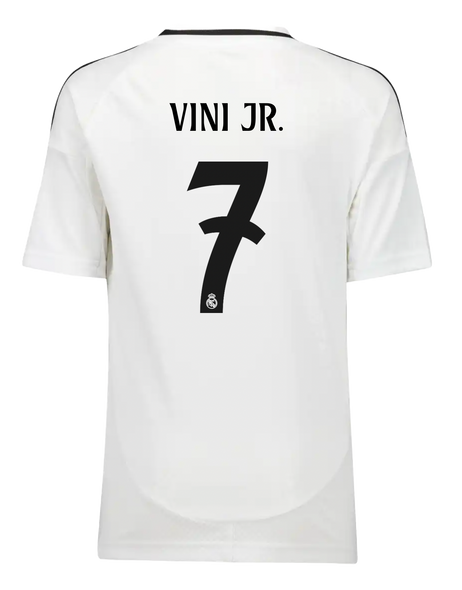 VINI JR #7 Real Madrid 24/25 Kid's Home Shirt and Shorts