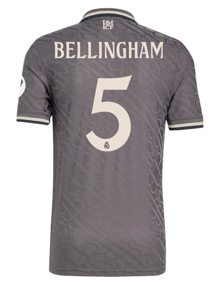 BELLINGHAM #5 Real Madrid 24/25 Authentic Men's Third Shirt