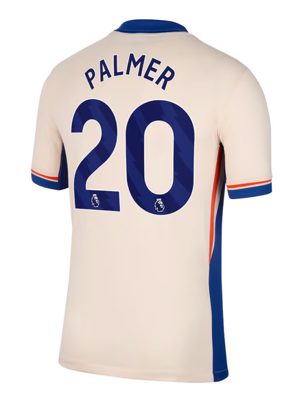 PALMER #20 Chelsea 24/25 Stadium Men's Away Shirt - PL Font