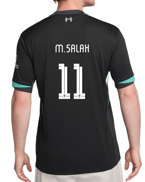 M.SALAH #11 Liverpool 24/25 Stadium Men's Away Shirt - LFC Font