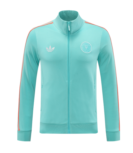 Inter Miami 2024 Men's Turquoise Long Zip Jacket