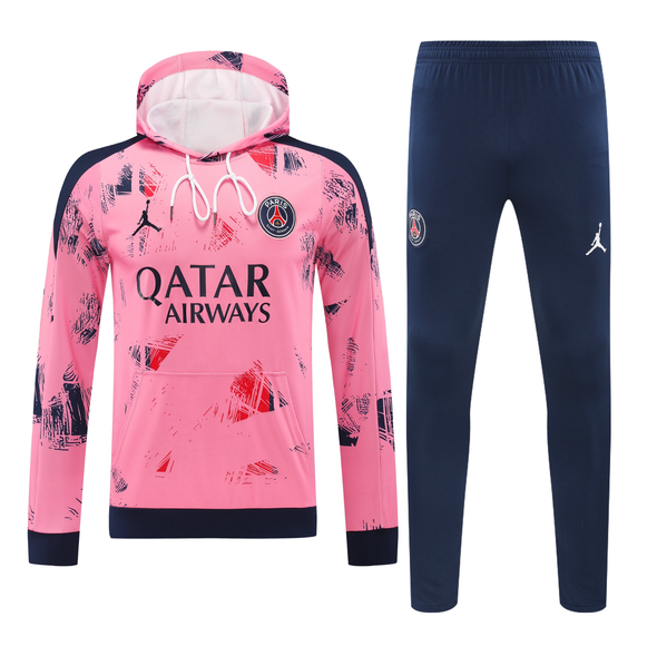 Paris Saint-Germain 24/25 Men's Pink Hoodie Tracksuit