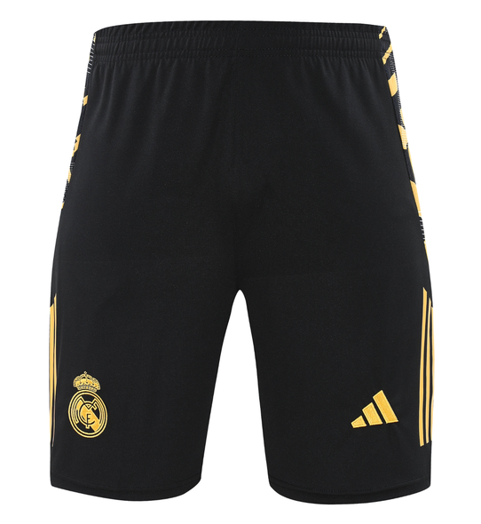 Real Madrid 24/25 Men's Black-Gold Training Tank Top