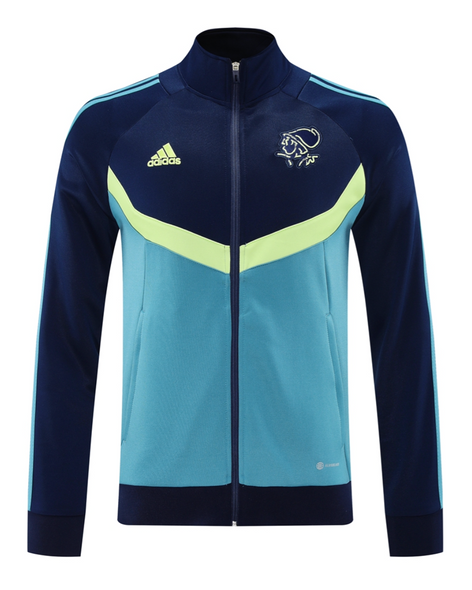 Ajax 24/25 Men's Blue Long Zip Jacket