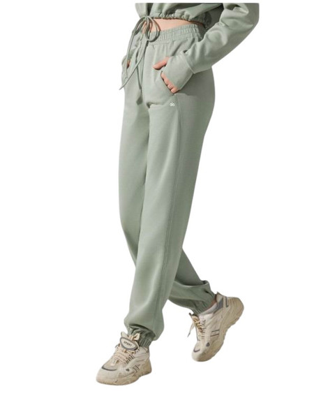 Alo Women's Green High-Rise Pant