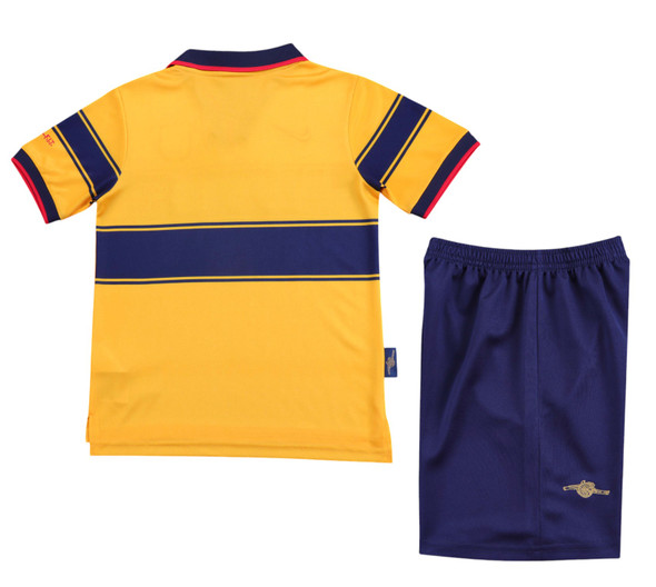 Arsenal 97/99 Kid's Away Retro Mini-Kit