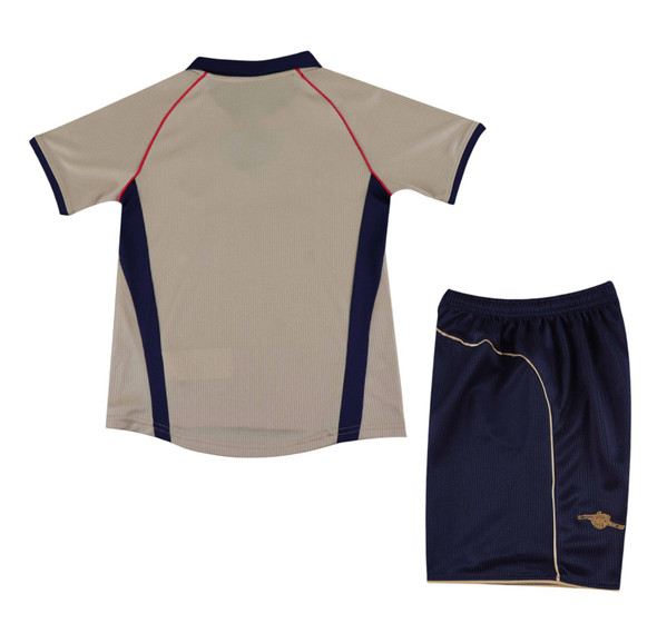 Arsenal 01/02 Kid's Away Retro Mini-Kit