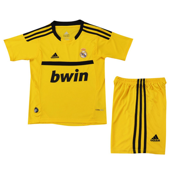 Real Madrid 11/12 Kid's Home Goalkeeper Retro Mini-Kit