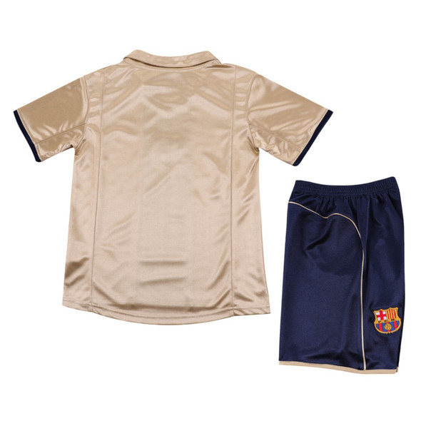 Barcelona 01/02 Kid's Away Retro Mini-Kit