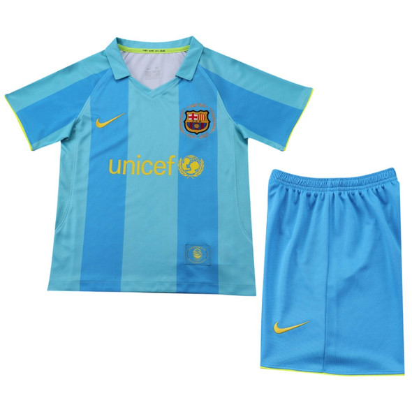 Barcelona 07/08 Kid's Away Retro Mini-Kit