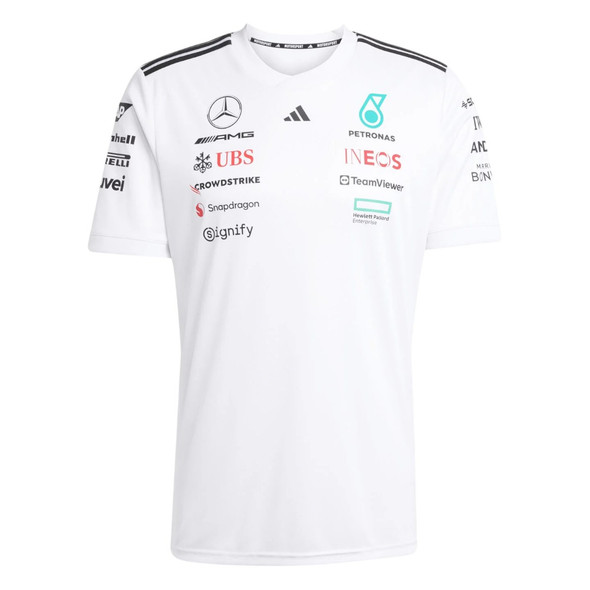 Mercedes-AMG 2025 White Driver T-Shirt