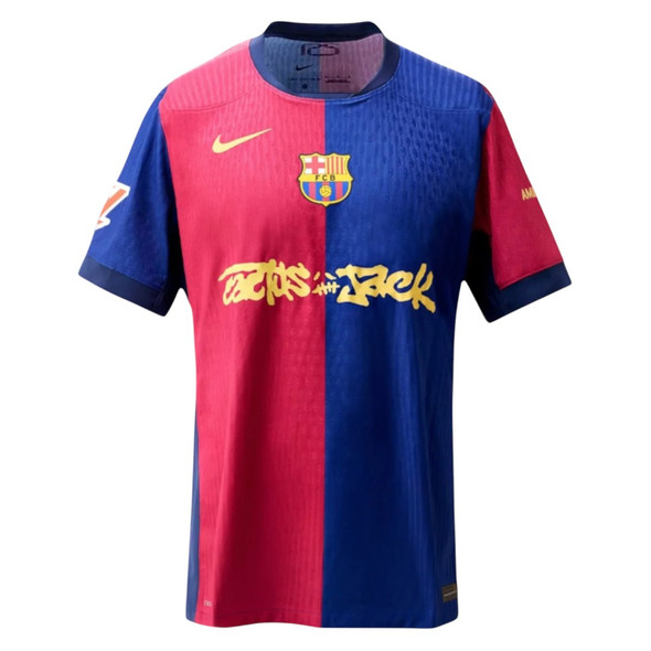 Barcelona x Travis Scott 24/25 Authentic Men's Home Shirt