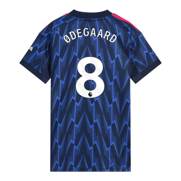 ØDEGAARD #8 Arsenal 25/26 Women's Away Shirt - PL Font