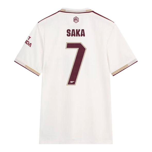 SAKA #7 Arsenal 25/26 Authentic Men's Third Shirt - Arsenal Font