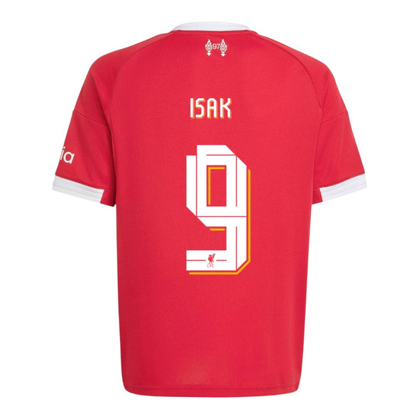ISAK #9 Liverpool 25/26 Kid's Home Mini-Kit - Liverpool Font