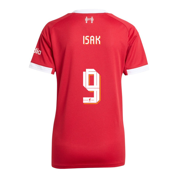 ISAK #9 Liverpool 25/26 Women's Home Shirt - Liverpool Font