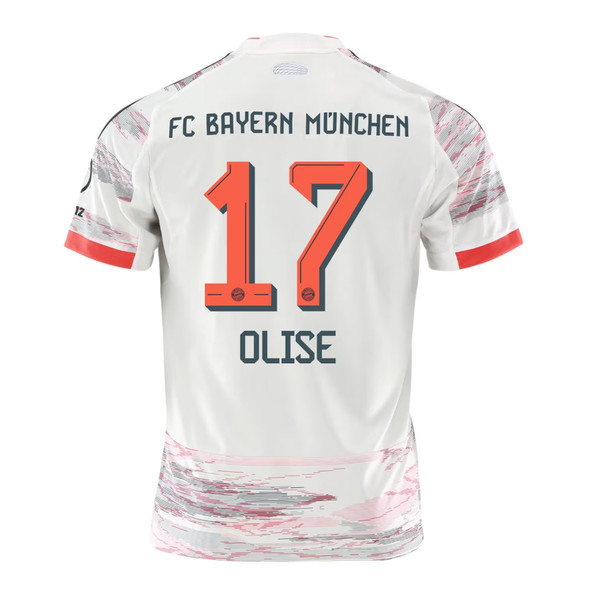 OLISE #17 Bayern Munich 25/26 Kid's Away Mini-Kit