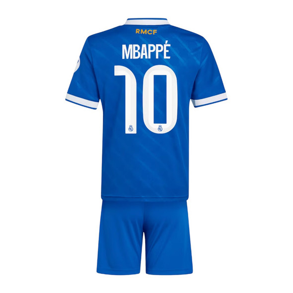 MBAPPÉ #10 Real Madrid 25/26 Kid's Third Mini-Kit