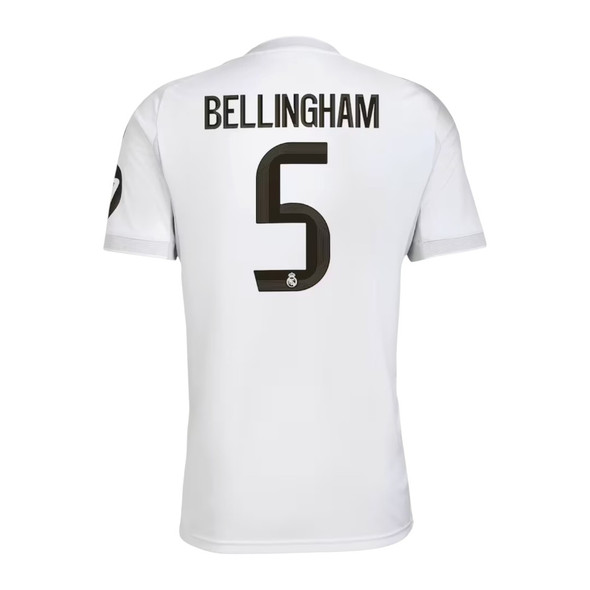 BELLINGHAM #5 Real Madrid 25/26 Stadium Men's Home Shirt