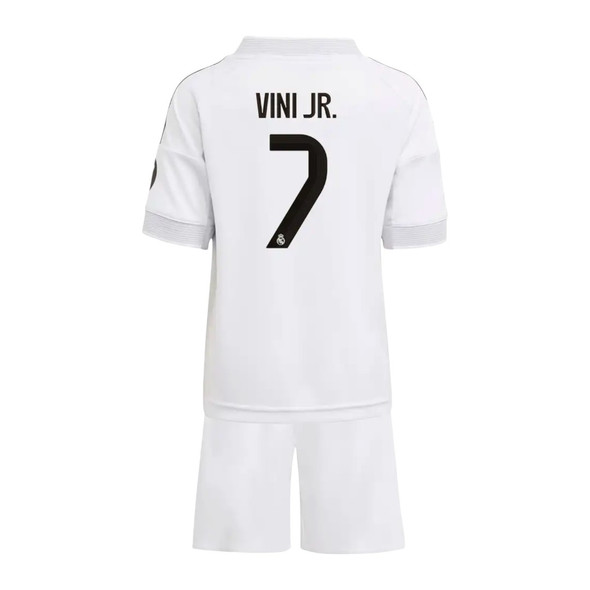 VINI JR #7 Real Madrid 25/26 Kid's Home Mini-Kit
