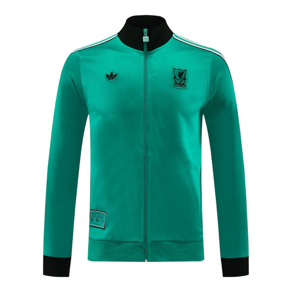 Liverpool 25/26 Men's Green Long Zip Jacket
