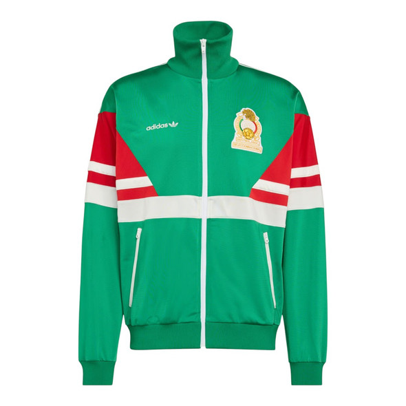 Mexico 1986 Men's Long Zip Retro Jacket