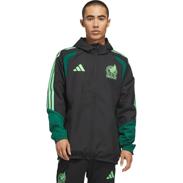 Mexico 2026 Men's Long Zip Windbreaker