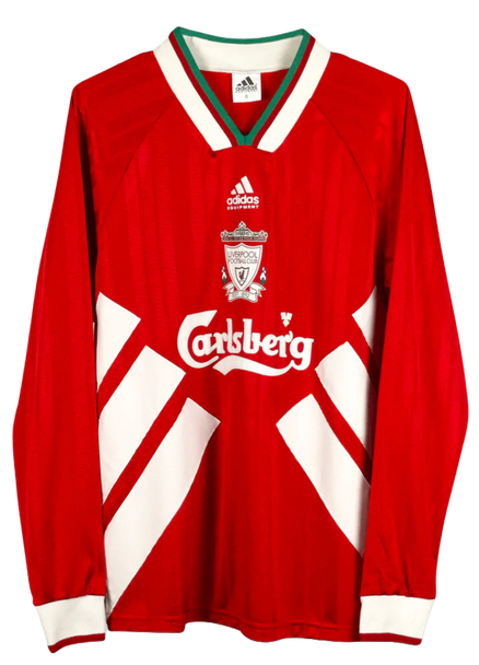 Liverpool 93/95 Men's Home Retro Long Sleeve Shirt