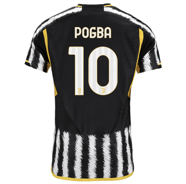 POGBA #10 Juventus 23/24 Authentic Men's Home Shirt