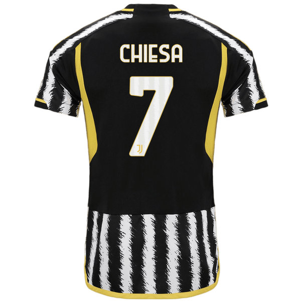 CHIESA #7 Juventus 23/24 Stadium Men's Home Shirt