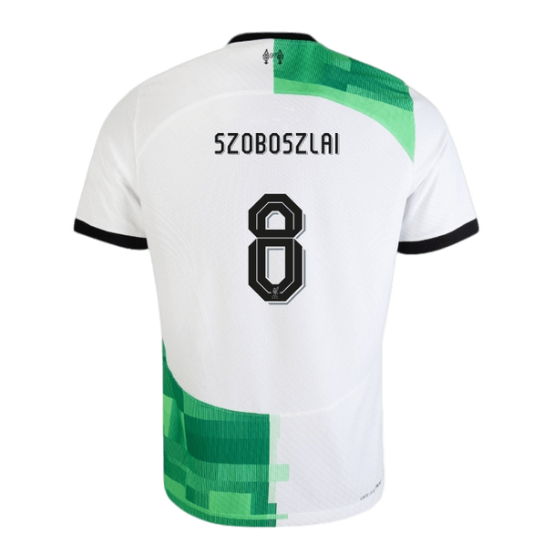 SZOBOSZLAI #8 Liverpool 23/24 Stadium Men's Away Shirt - LFC Font