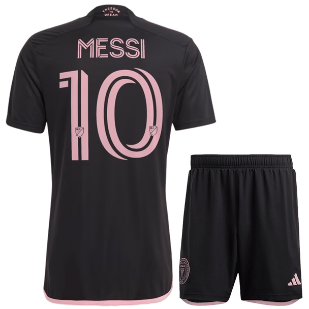 MESSI #10 Inter Miami 2023 Kid's Away Shirt and Shorts