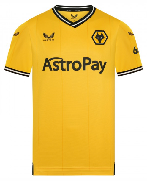 Wolves 23/24 Stadium Men's Home Shirt