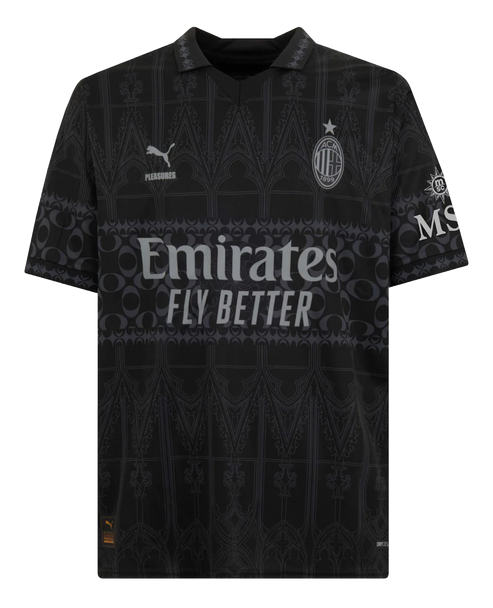 AC Milan X Pleasures 23/24 Stadium Men's Dark Shirt