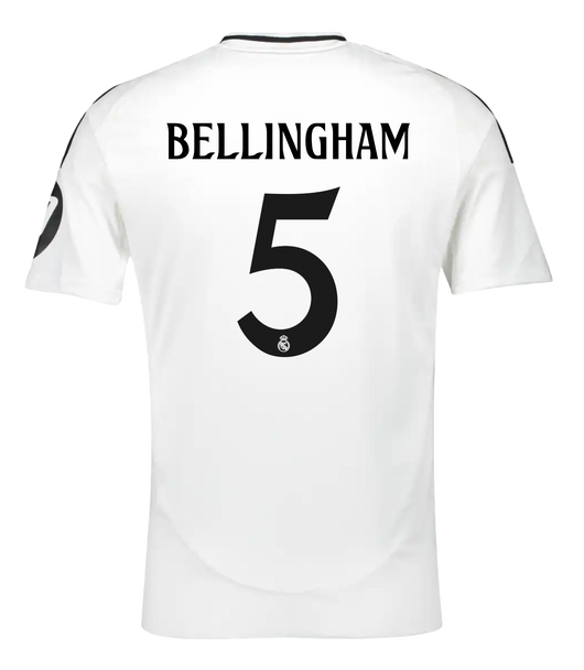 BELLINGHAM #5 Real Madrid 24/25 Stadium Men's Home Shirt