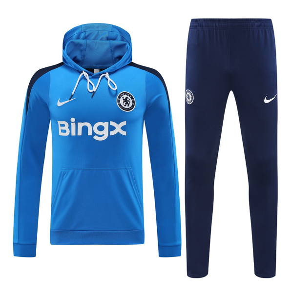 Chelsea 24/25 Men's Blue Hoodie Tracksuit