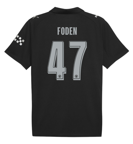 FODEN #47 Manchester City 25/26 Stadium Men's Away Shirt - City Font