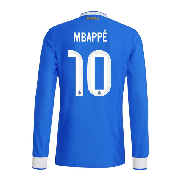MBAPPÉ #10 Real Madrid 25/26 Men's Third Long Sleeve Shirt