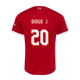 DIOGO J. #20 Liverpool 23/24 Authentic Men's Home Shirt - LFC Font