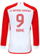 KANE #9 Bayern Munich 23/24 Men's Home Long Sleeve Shirt