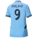 HAALAND #9 Manchester City 24/25 Women's Home Shirt - Man City Font