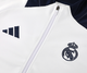 Real Madrid 24/25 Men's White-Navy Long Zip Jacket