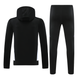 Real Madrid 24/25 Men's Black-Purple Hoodie Tracksuit