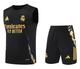 Real Madrid 24/25 Men's Black-Gold Training Tank Top