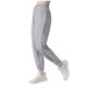 Alo Women's Light Gray High-Waisted Joggers