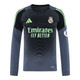 Real Madrid 25/26 Men's Gray Goalkeeper Long Sleeve Shirt