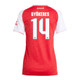 GYÖKERES #14 Arsenal 25/26 Women's Home Shirt - Arsenal Font